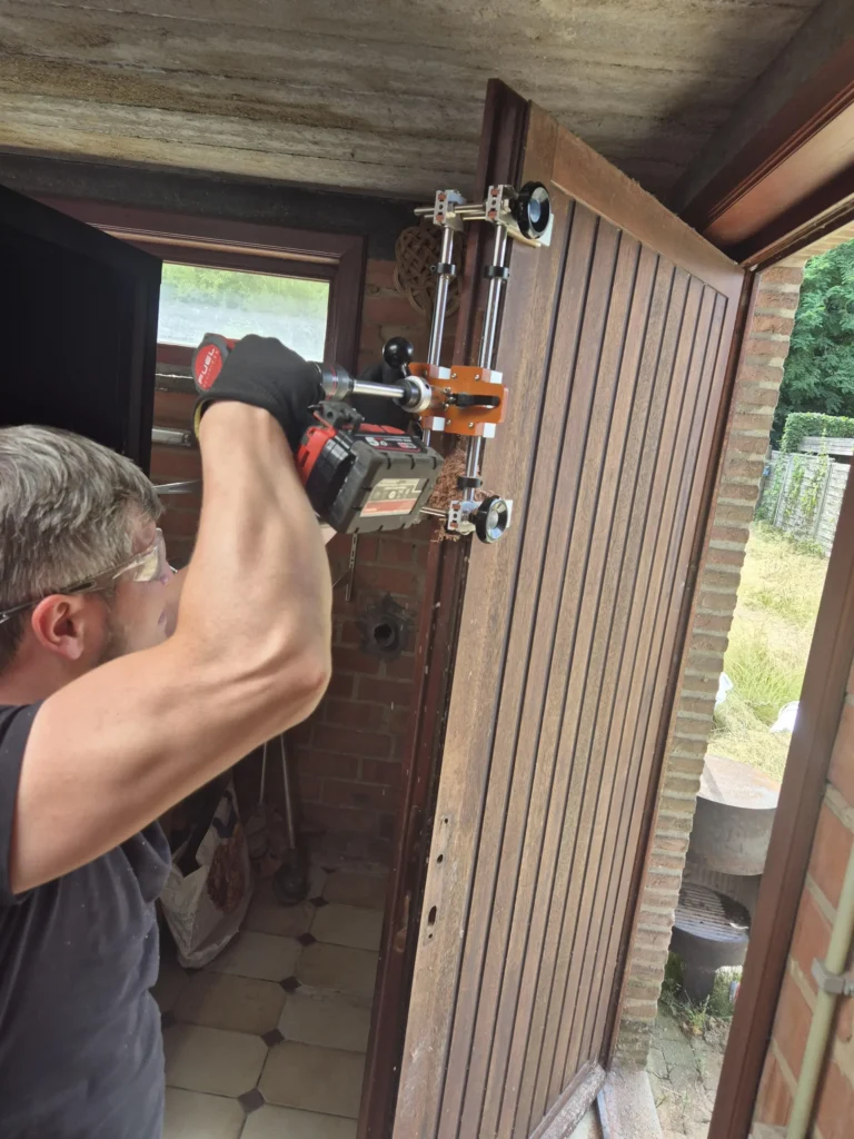 Woning opnieuw toegankelijk gemaakt na interventie